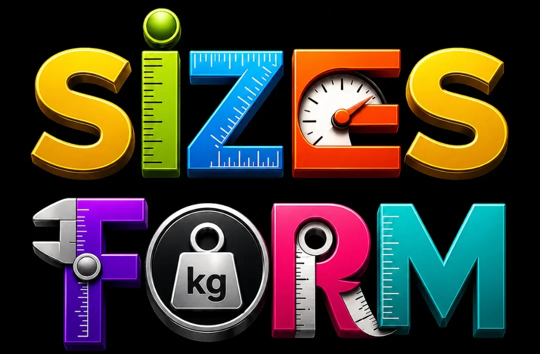 Sizes form