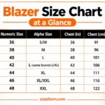 blazer-size-chart