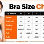 Bra Size Chart by Band, Cup & Sister Size with US, UK, EU Conversions Bra Size Chart