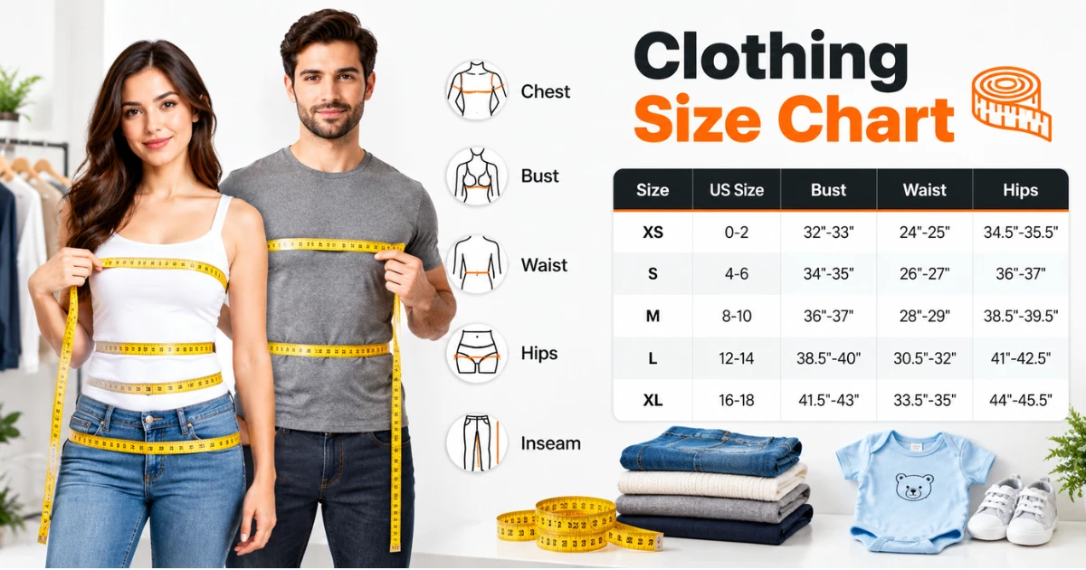 Clothing Size Chart