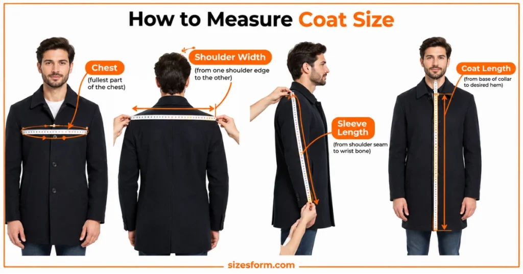 How to Measure Coat Size