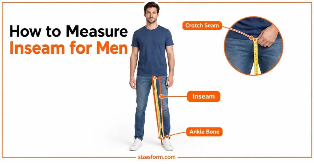 How to Measure Inseam for Men