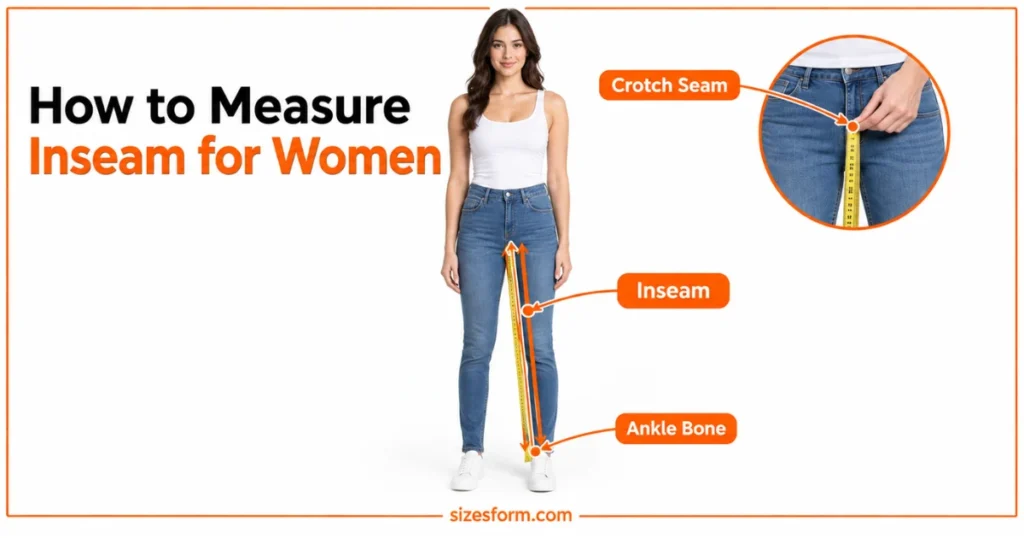 How to Measure Inseam for Women