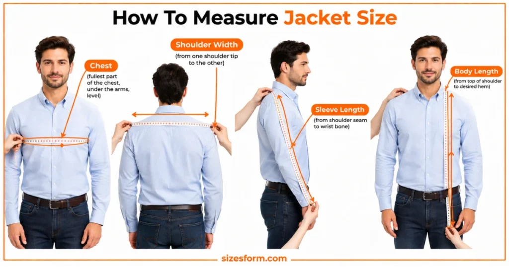 How To Measure Jacket Size