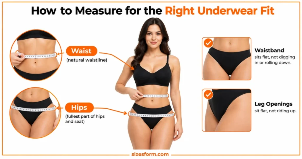 How to Measure Underwear Size