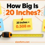 How Big Is 20 Inches