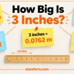 How Big Is 3 Inches