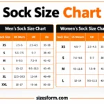 Sock Size Chart
