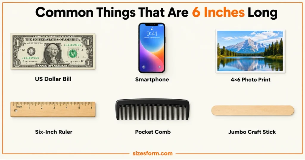 Things That Are 6 Inches Long